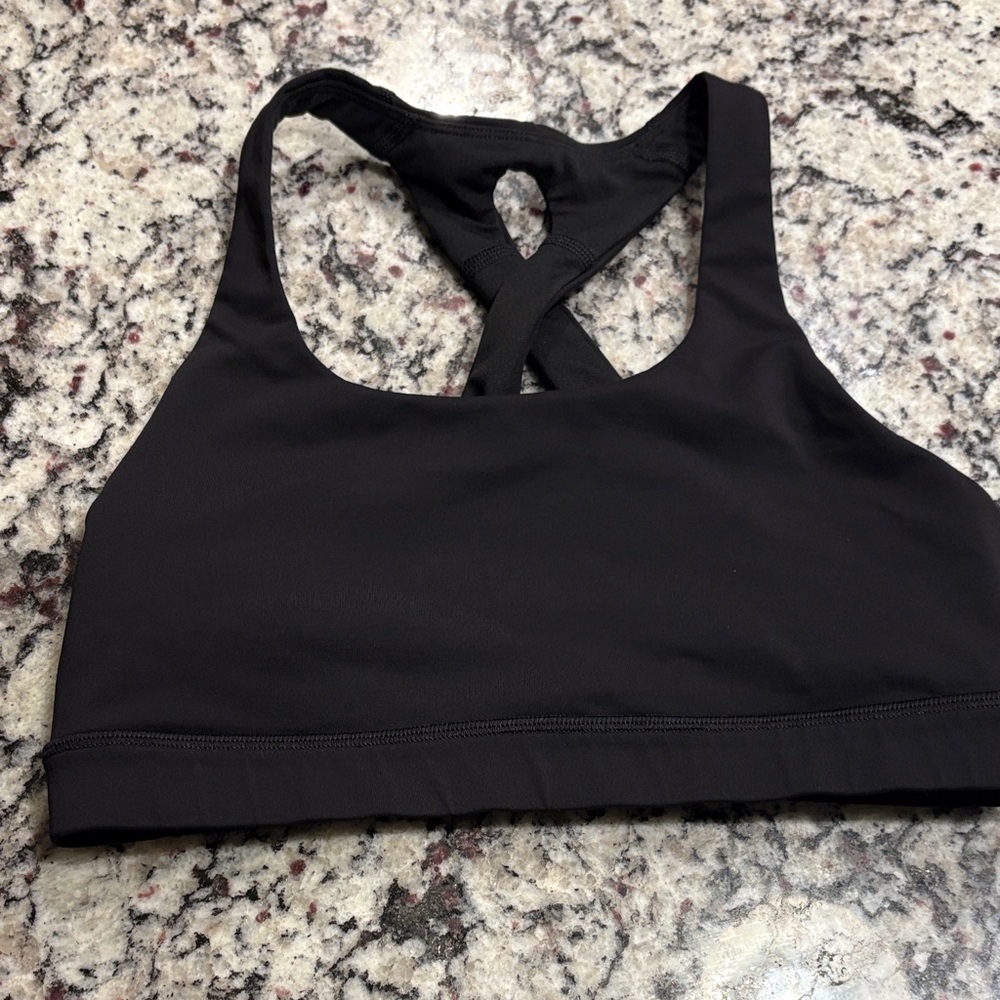 Lululemon Athletica Black Sports Bra